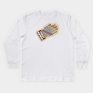 First Down Commanders! Kids Long Sleeve T-Shirt